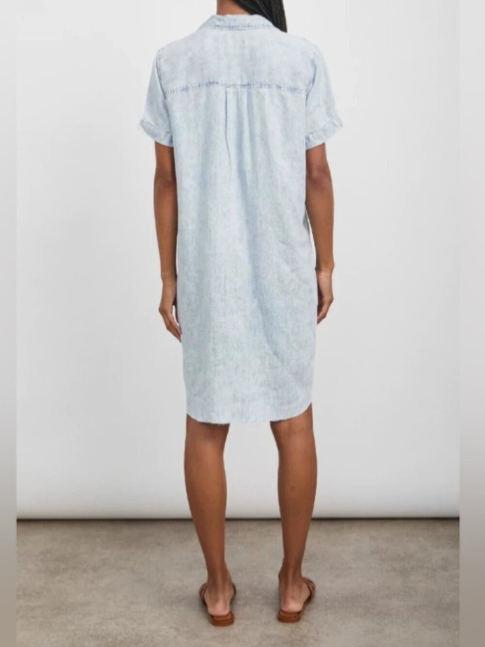 Rails Valerie Dress in Light Acid Wash X Large - Picture 2 of 3